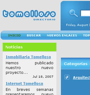 Directorio de Tomelloso. Ciudad Real.